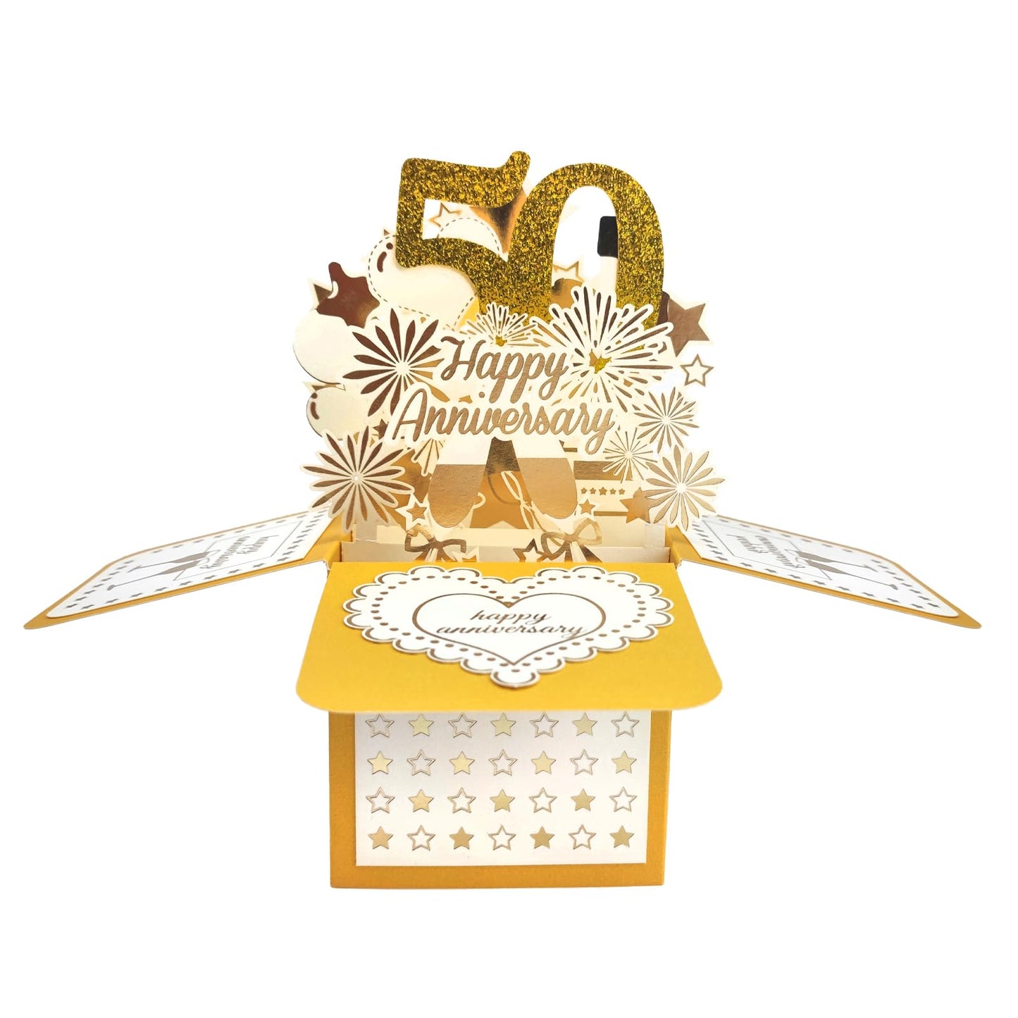 YiKaLus Happy 30th Wedding Anniversary Pop Up Card for Her Him,Great 3D 30 Years Together Gift for Husband Wife,Best Thirty Years Married Gift Idea for Him Her,Happy 30 Anniversary Card for Parents