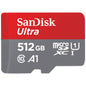 SanDisk 128GB Ultra microSDXC UHS-I Memory Card with Adapter - Up to 140MB/s, C10, U1, Full HD, A1, MicroSD Card - SDSQUAB-128G-GN6MA [New Version]