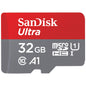 SanDisk 128GB Ultra microSDXC UHS-I Memory Card with Adapter - Up to 140MB/s, C10, U1, Full HD, A1, MicroSD Card - SDSQUAB-128G-GN6MA [New Version]