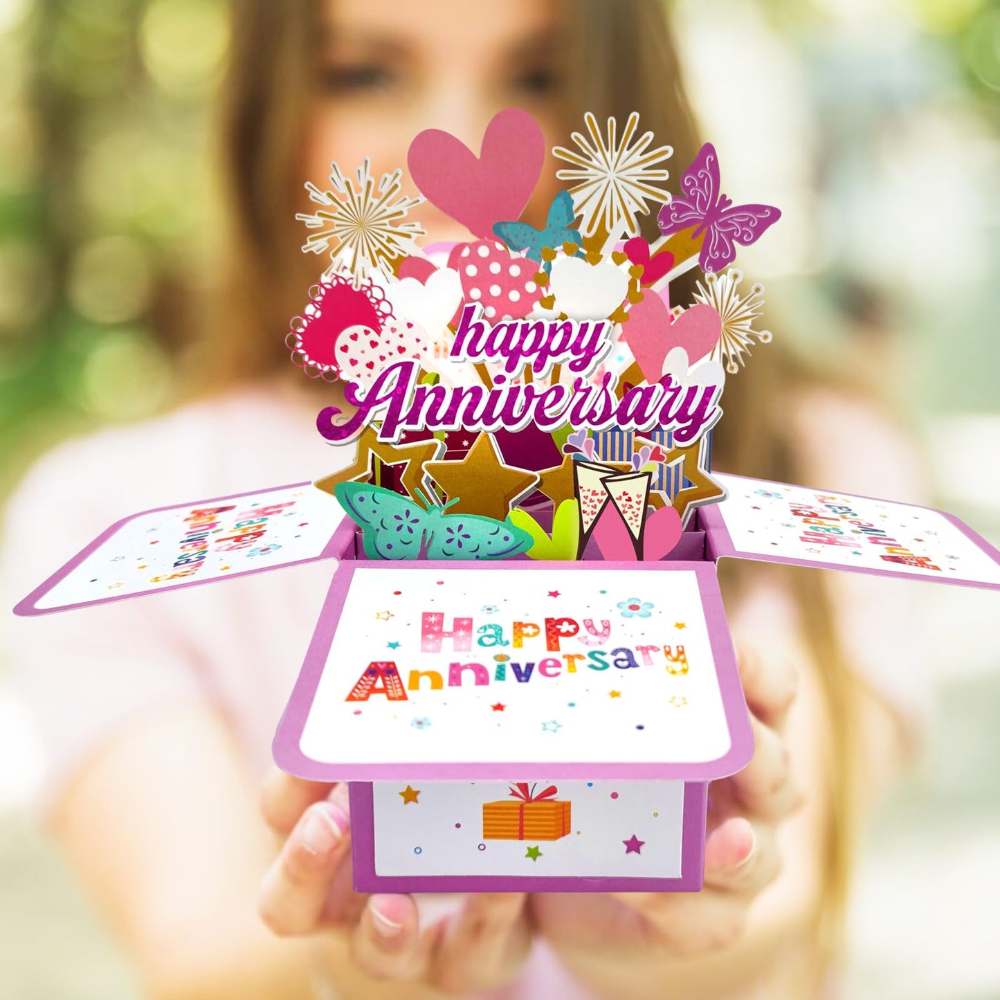 YiKaLus Happy 30th Wedding Anniversary Pop Up Card for Her Him,Great 3D 30 Years Together Gift for Husband Wife,Best Thirty Years Married Gift Idea for Him Her,Happy 30 Anniversary Card for Parents