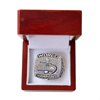 High quality steel mold Seattle Seahawk Champion Ring for men