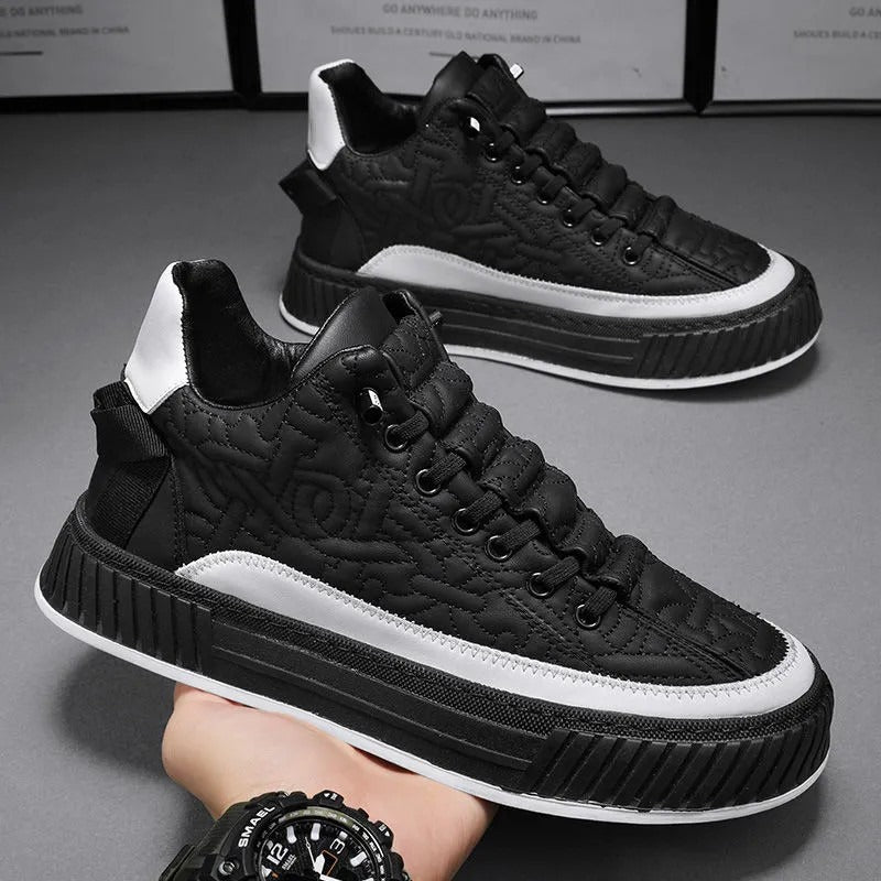 Board shoes for men's spring and autumn new Korean version student fashion shoes, casual shoes, sports shoes, running shoes