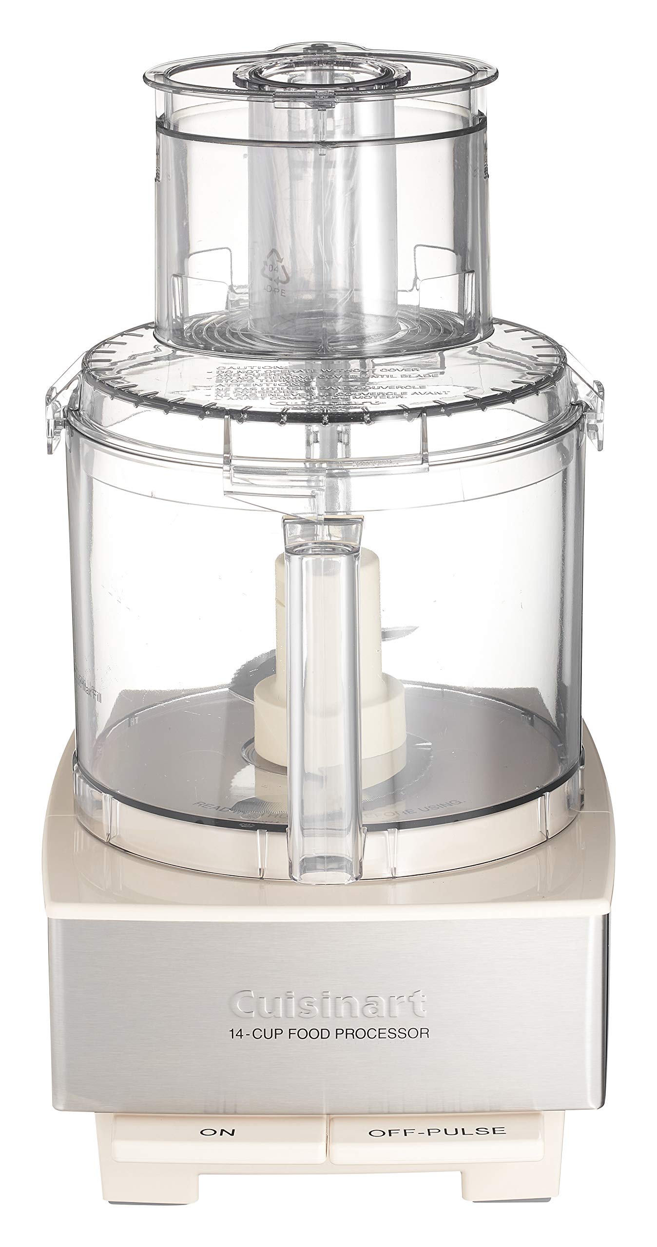 Cuisinart Food Processor 14-Cup Vegetable Chopper for Mincing, Dicing, Shredding, Puree & Kneading Dough, Stainless Steel, DFP-14BCNY