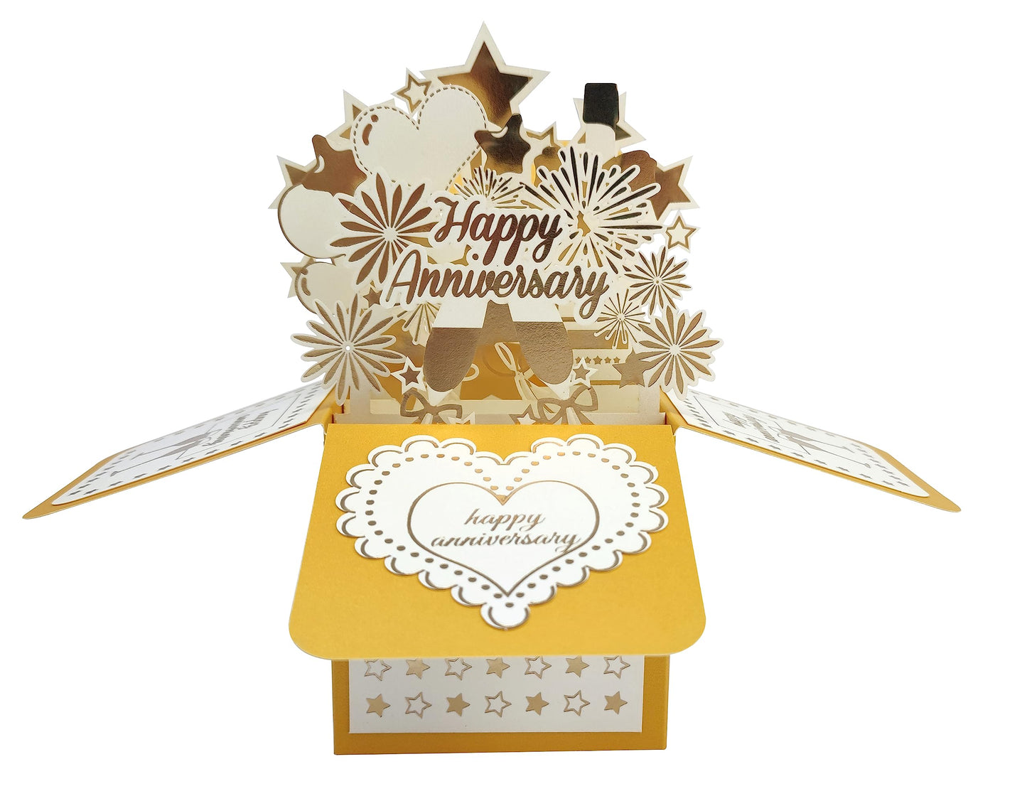 YiKaLus Happy 30th Wedding Anniversary Pop Up Card for Her Him,Great 3D 30 Years Together Gift for Husband Wife,Best Thirty Years Married Gift Idea for Him Her,Happy 30 Anniversary Card for Parents