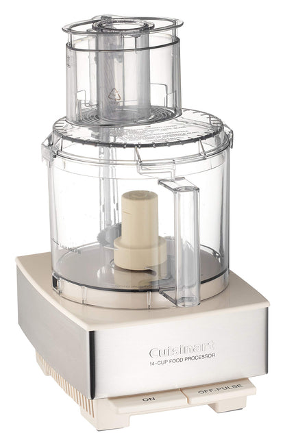 Cuisinart Food Processor 14-Cup Vegetable Chopper for Mincing, Dicing, Shredding, Puree & Kneading Dough, Stainless Steel, DFP-14BCNY