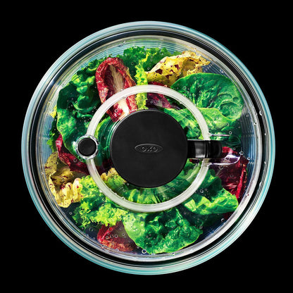 OXO Good Grips Large Salad Spinner - 6.22 Qt., White