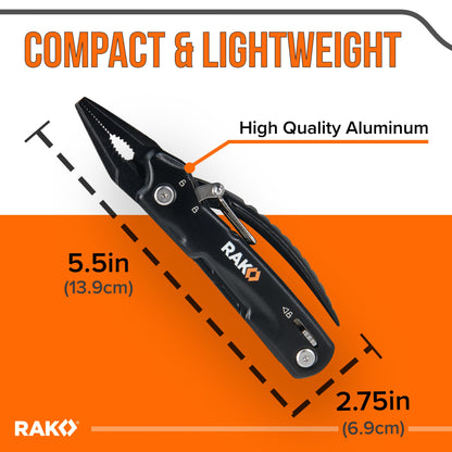 RAK Hammer Multitool BirthdayGifts for Men - Cool Unique Gifts For Men Who Have Everything - Compact DIY Survival Multi Tool - Backpacking & Camping Accessories - Gadget Gifts