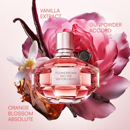 Viktor&Rolf - Flowerbomb Nectar Eau de Parfum - Women's Perfume - Floral, Spicy & Warm - With Notes of Gunpowder & Vanilla