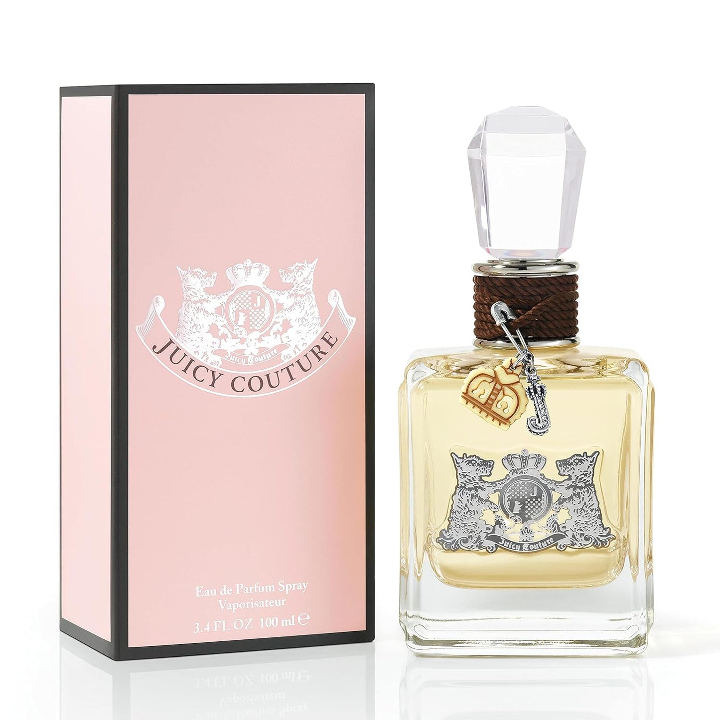 Juicy Couture Eau De Parfum, Women's Perfume with Notes of Passion Fruit, Princess Lili & Patchouli - Fruity & Floral Perfume for Women, EDP Spray, 3.4 fl oz