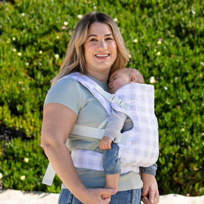 Infantino Flip Advanced 4-in-1 Carrier - Ergonomic, Convertible, face-in and face-Out Front and Back Carry for Newborns and Older Babies 8-32 lbs, Rainbow