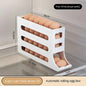 Refrigerator Egg Storage Box Automatic Scrolling Egg Holder Kitchen Large Capacity Dedicated Rolling Egg Storage Box for Kitchen