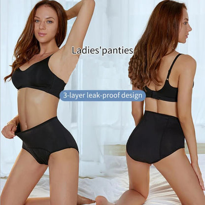 Menstrual Briefs Leak Proof Incontinence Environmetal Underwear Period Panties High Warm Female Women Sexy Pants