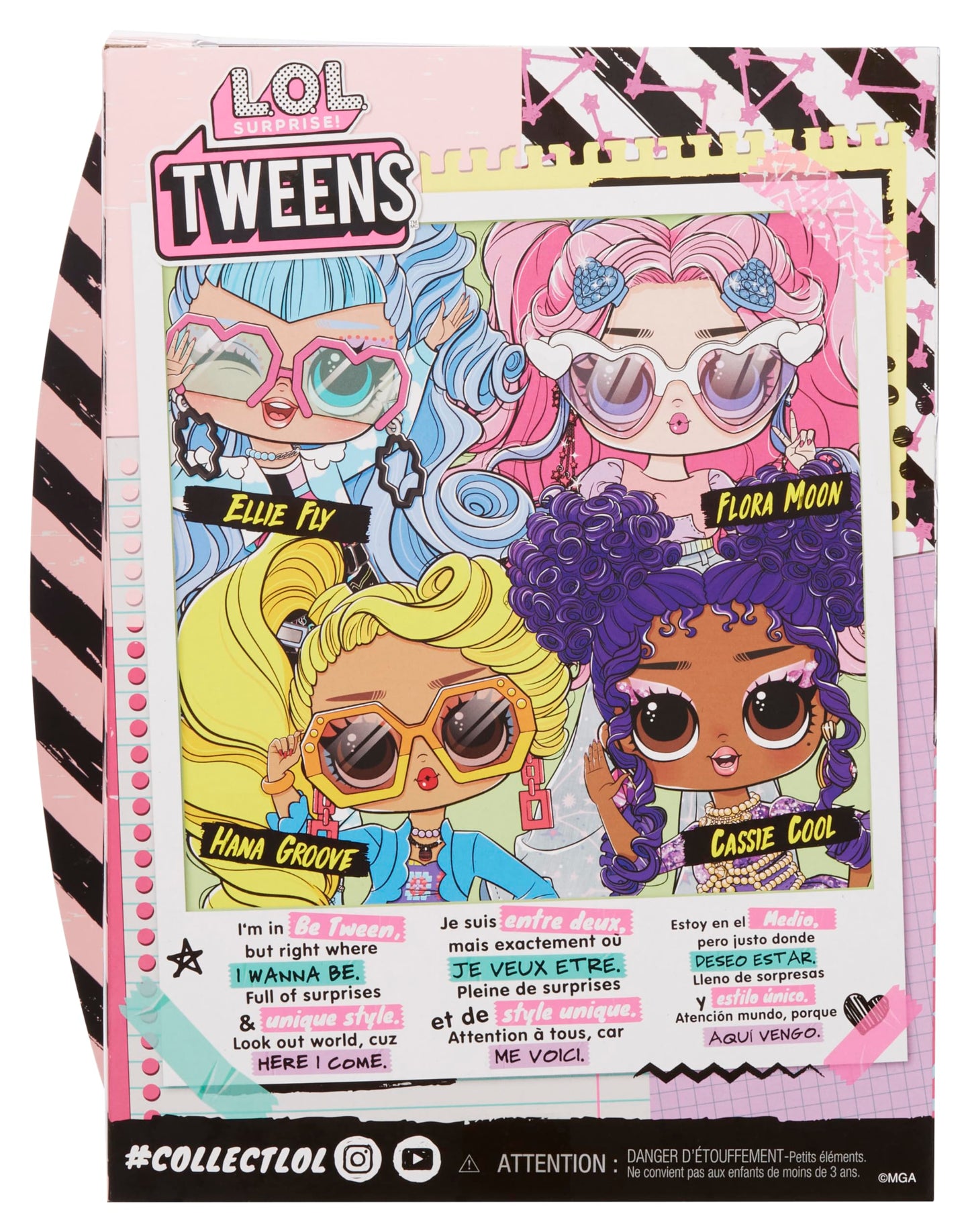 LOL Surprise Tweens Fashion Doll Flora Moon with 10+ Surprises and Fabulous Accessories – Great Gift for Kids Ages 4+