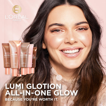 L'Oreal Paris Makeup True Match Lumi Glotion, Natural Glow Enhancer, Illuminator Highlighter, Bronzing Drops For a Sun-Kissed Glow, 903 Medium