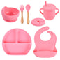 6-piece Silicone Tableware Set