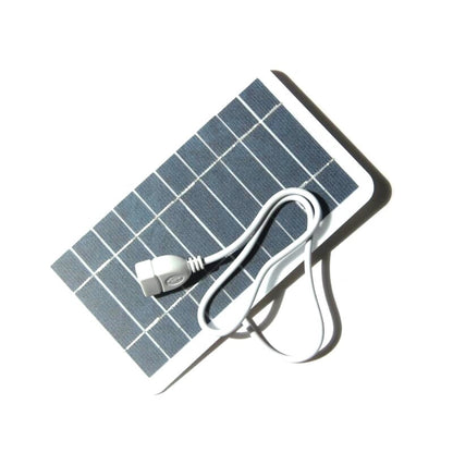 2W5V solar charging panel solar outdoor mobile phone power charger