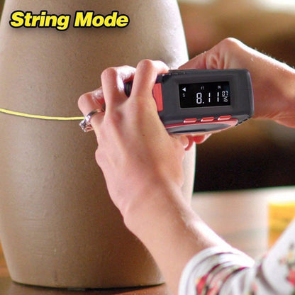 3-in-1 Measure King Digital Tape Sonic Mode/ Roller Mode Measure String