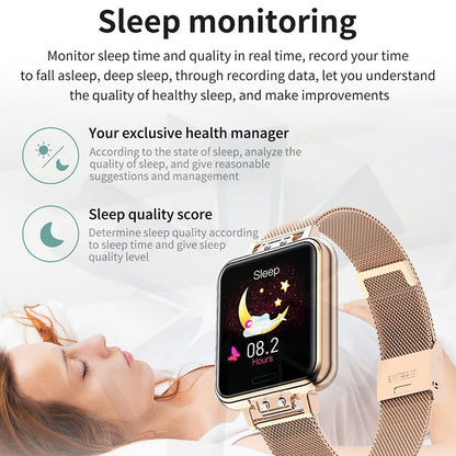 New Smart Watch Women Heart Rate Women Menstrual Cycle Multifunction Ladies Smartwatch Fitness Tracker For Android IOS