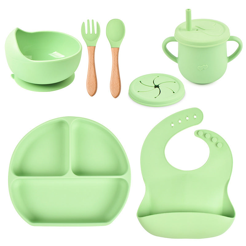 6-piece Silicone Tableware Set