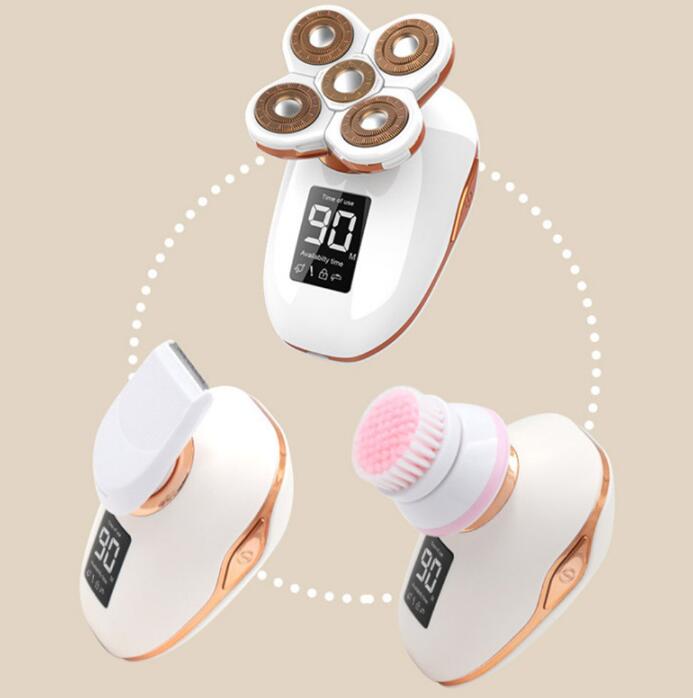 5 in 1 Ladies Shaver Electric Shaver Five Head Floating Hair Removal Apparatus Hair Removal Apparatus