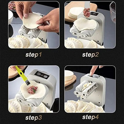 Fully Automatic Electric Dumpling Maker Artifact DIY Machine Mould Pressing Dumpling Skin Mould USB Rechargeable Kitchen Gadget