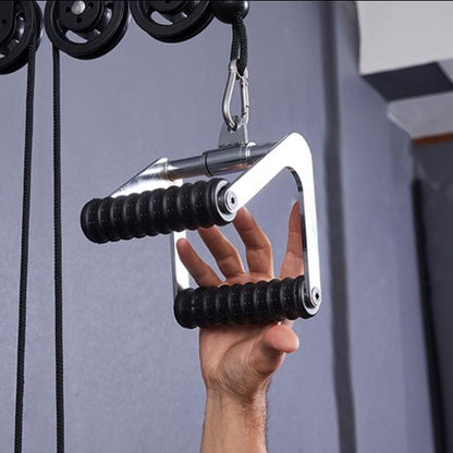 Pull Down Double D Handle Row Handle Grip Triangle V Shaped Handle of Home Gym Accessories