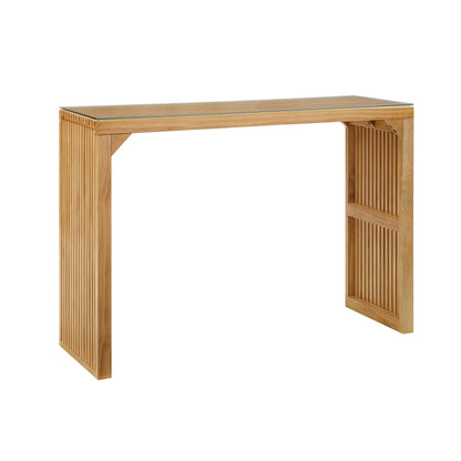 Pine Dining Bench and Table, Indoor Wood Bench for Entryway,Living Room,Kitchen and Bench Set (Nature, Bench & Table) Small