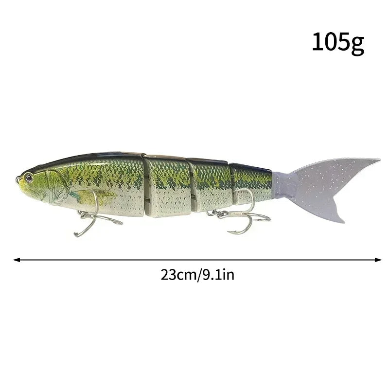 Swimbait Balam 23cm Lure Madness Giant Bait Balam Lure for Big Bait Bass Catfish Hard Lures Giant Baits Big Pike Jointed Lures