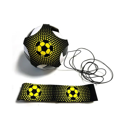 Soccer Ball Juggle Bags Children Auxiliary Circling Training Belt Kids Soccer Kick Trainer Kick Solo Soccer Trainer Football