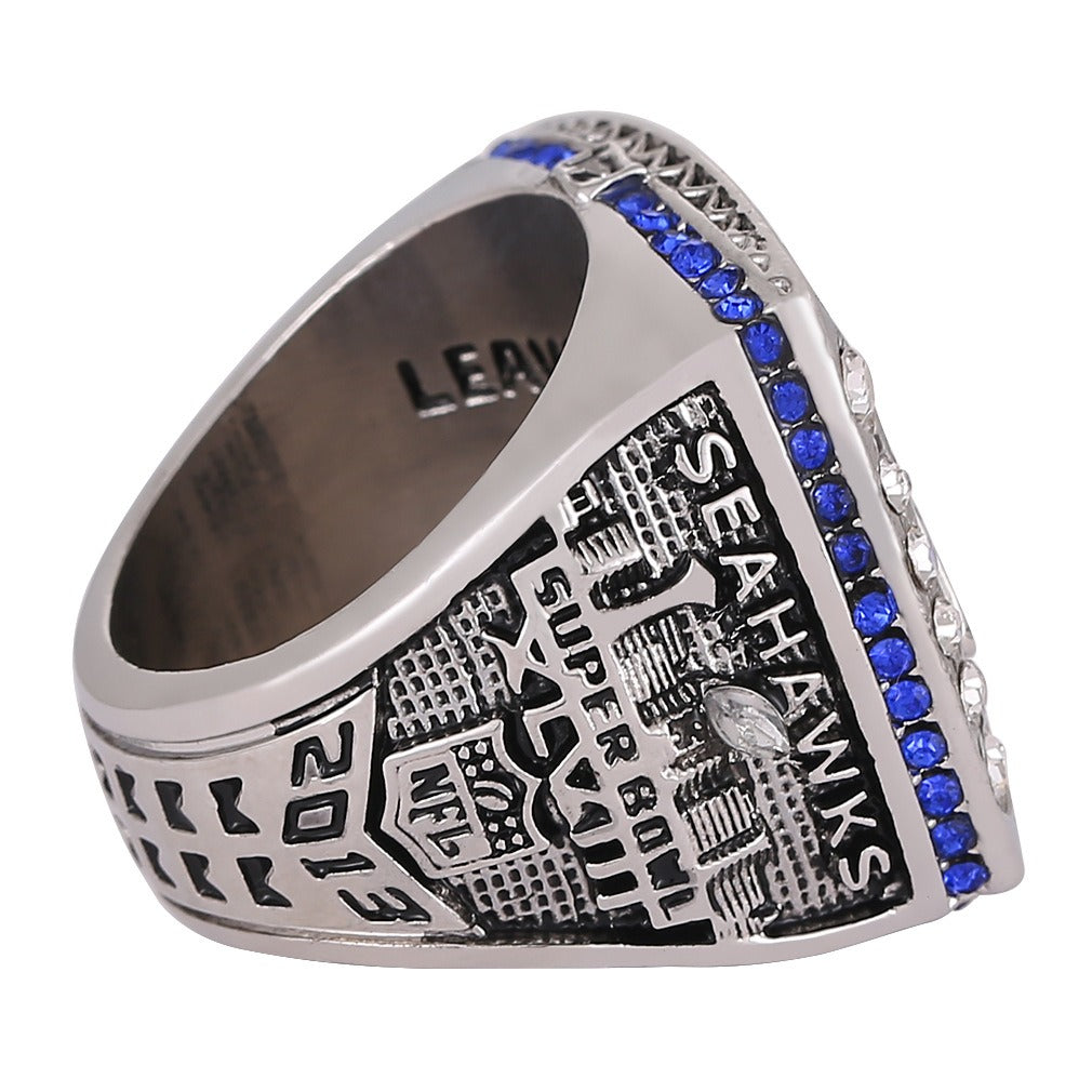 High quality steel mold Seattle Seahawk Champion Ring for men