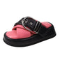 Summer casual versatile sponge cake sole sports beach slippers