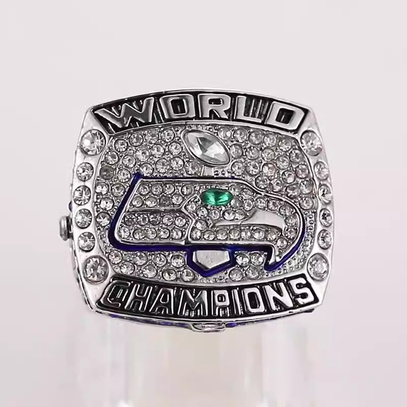 High quality steel mold Seattle Seahawk Champion Ring for men