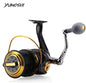 YUMOSHI Fishing Reel 12 + 1 Ball Bearings Aluminum Alloy Spool Coil Wheel  Fishing Reels 8000 / 9000 Series