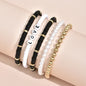 Colorful soft ceramic retro temperament pearl soft ceramic bracelet bracelet bracelet bracelet