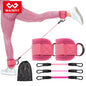 Hip Training Kick Pull Rope Ankle Buckle Strap Fitness Leg Speed Trainer Gym Fitness Accessories Sets Leg Puller