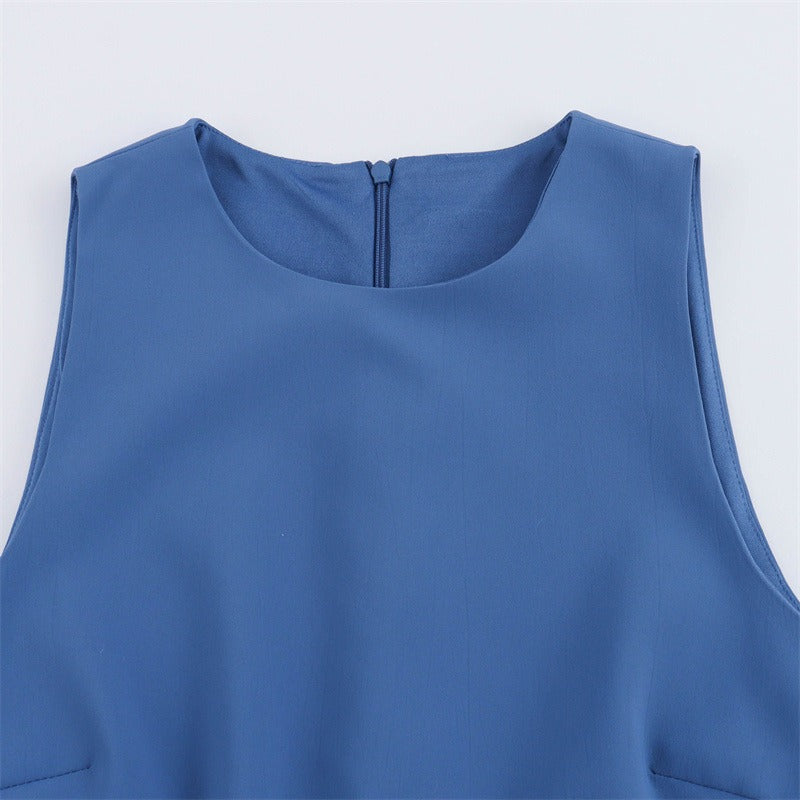 Open design round neck slim fit and sexy top