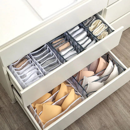 Underwear Bra Socks Panty Storage Boxes Home Dormitory Office Cabinet Organizers Wardrobe Closet Drawer Organization Box Divider