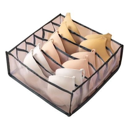 Underwear Bra Socks Panty Storage Boxes Home Dormitory Office Cabinet Organizers Wardrobe Closet Drawer Organization Box Divider