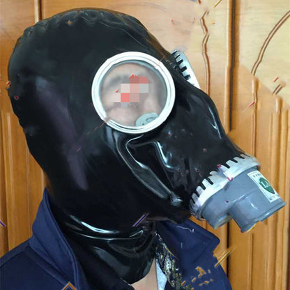 Latex Coat Gas Mask Cortex