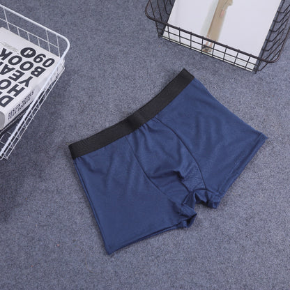 Breathable Soft Milk Silk Boxer Men's Underpants