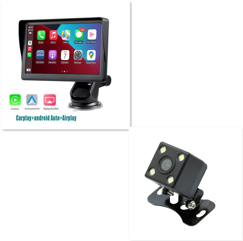 7 IPS Car Smart Screen Wireless Carplay Auto Mobile Phone Projection Screen Navigation