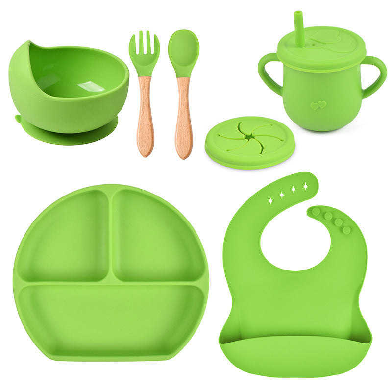 6-piece Silicone Tableware Set