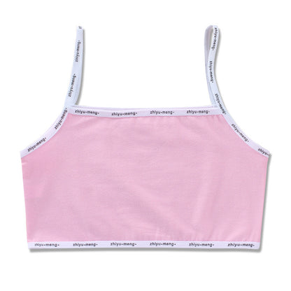 Girls Bra Developmental Vest Underwear Suspenders