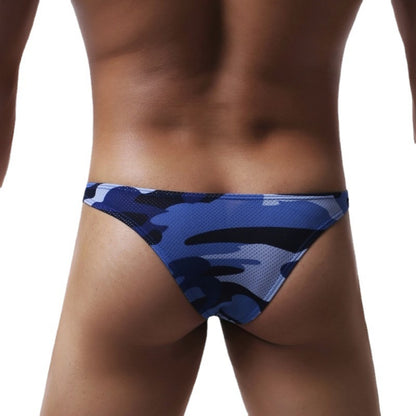 Camouflage Low Waist Small Briefs Panties