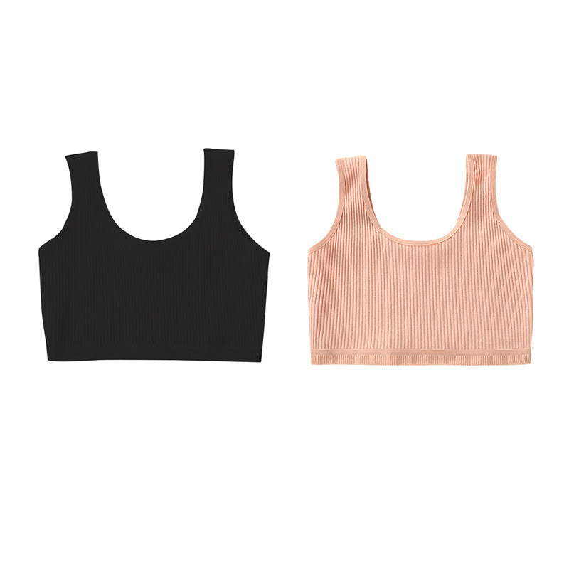 Girls' Underwear, Girls' Developmental Period, Big Children's Small Vest, Student Cotton Girl, Adolescent Children's Bra