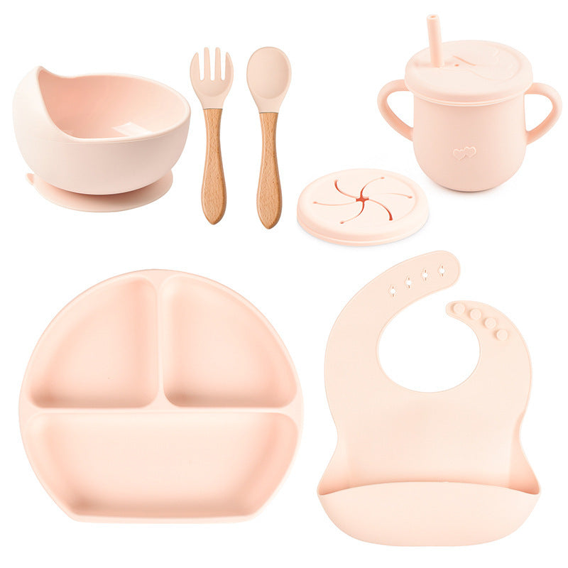 6-piece Silicone Tableware Set