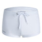 Men's Nylon Low Waist Boxer Swimming Shorts