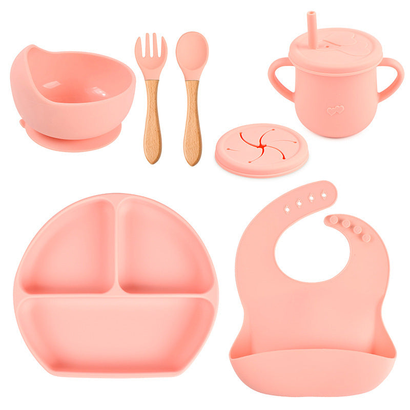 6-piece Silicone Tableware Set